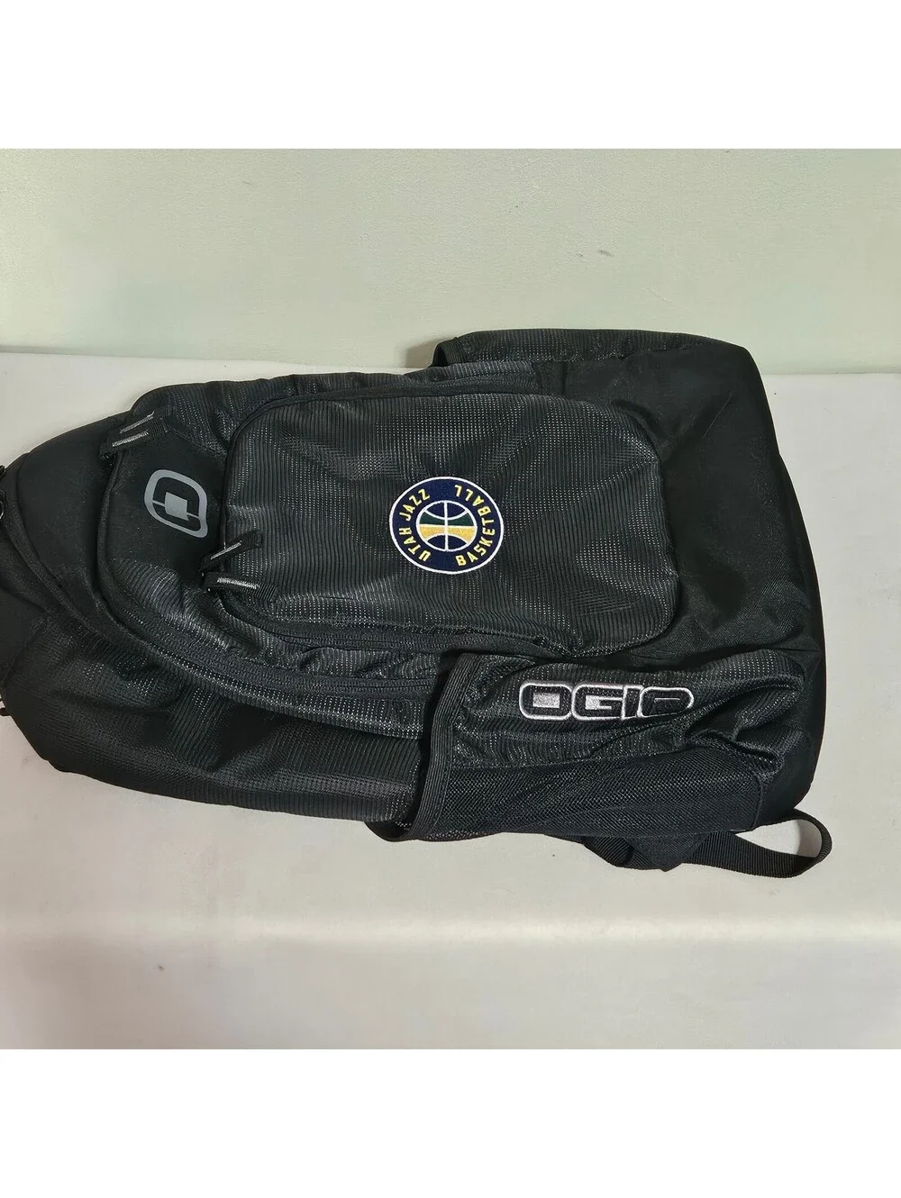 Ogio Backpack Utah Jazz Logo NBA Basketball Sports Black Laptop
